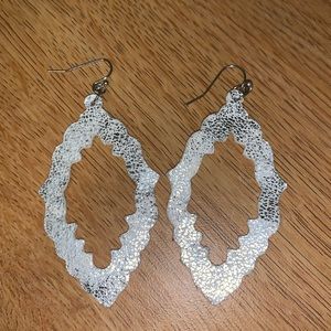 Silver Dangling Earrings